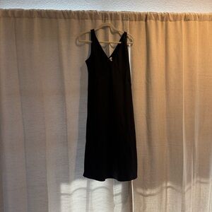 a new day Black Midi Dress